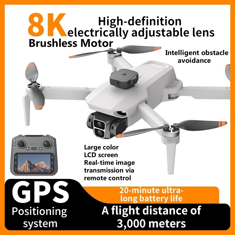 Drone Gps Module - Dron RC 8K con Cámara, Evitación