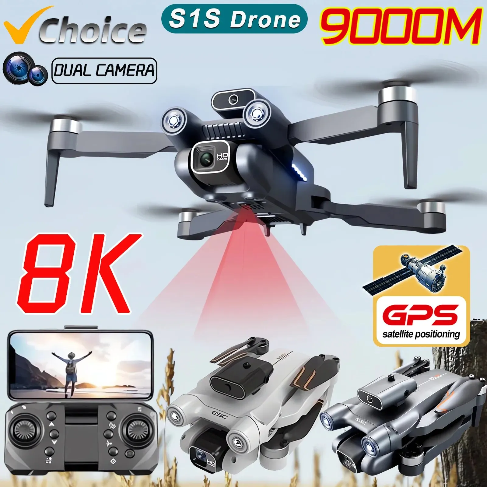 Drone Gps Module - Dron con Motor sin escobillas profesional