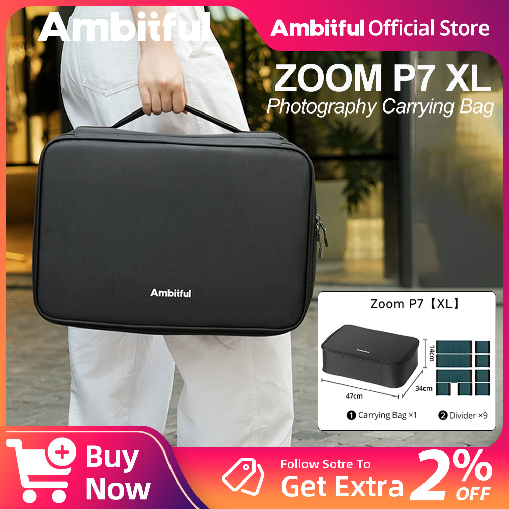 Drone Camera - Ambitful ZOOM P7II XL bolsa de