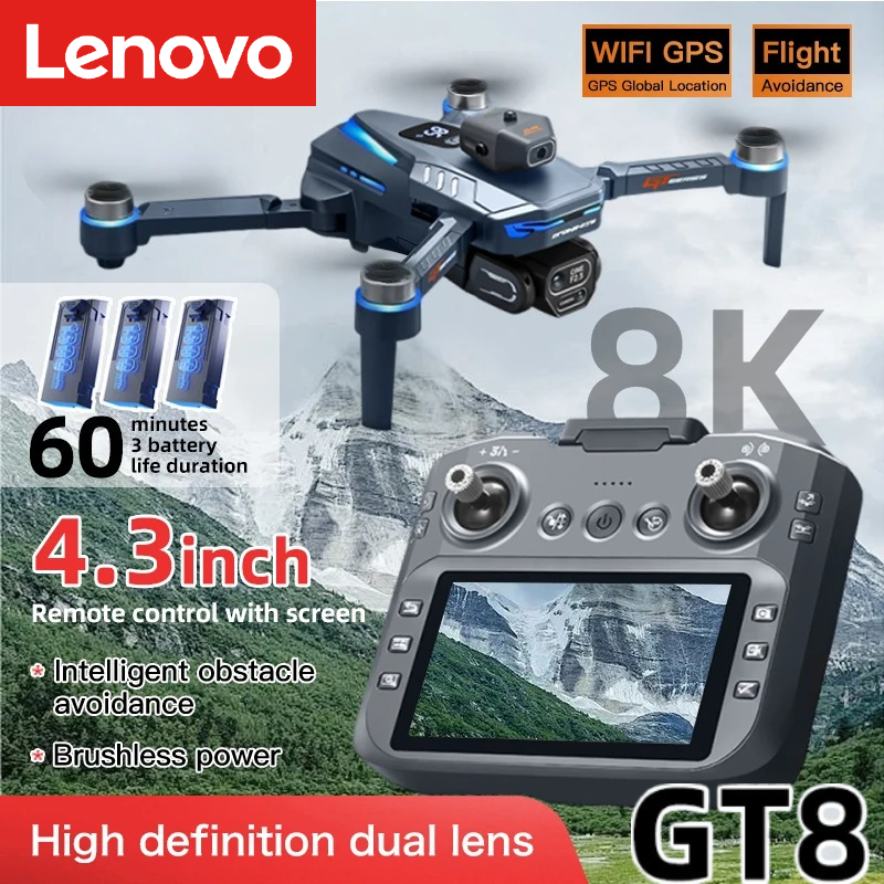 Drone Gps Mount - Dron Lenovo GT8 8K Profesional con