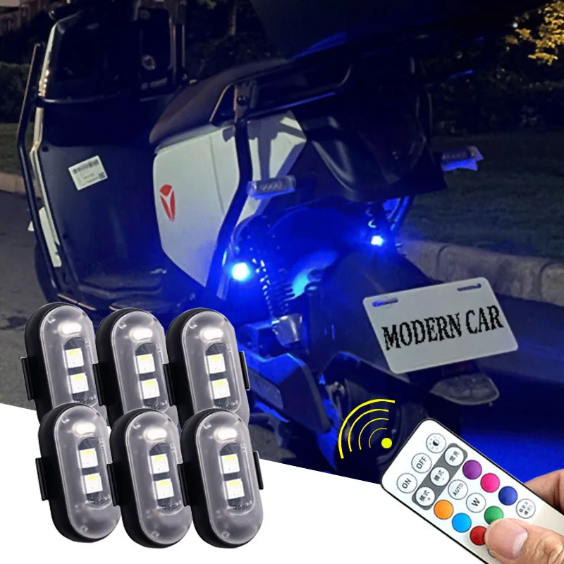 Drone Led Light - Luz estroboscópica con Control remoto inalámbrico,