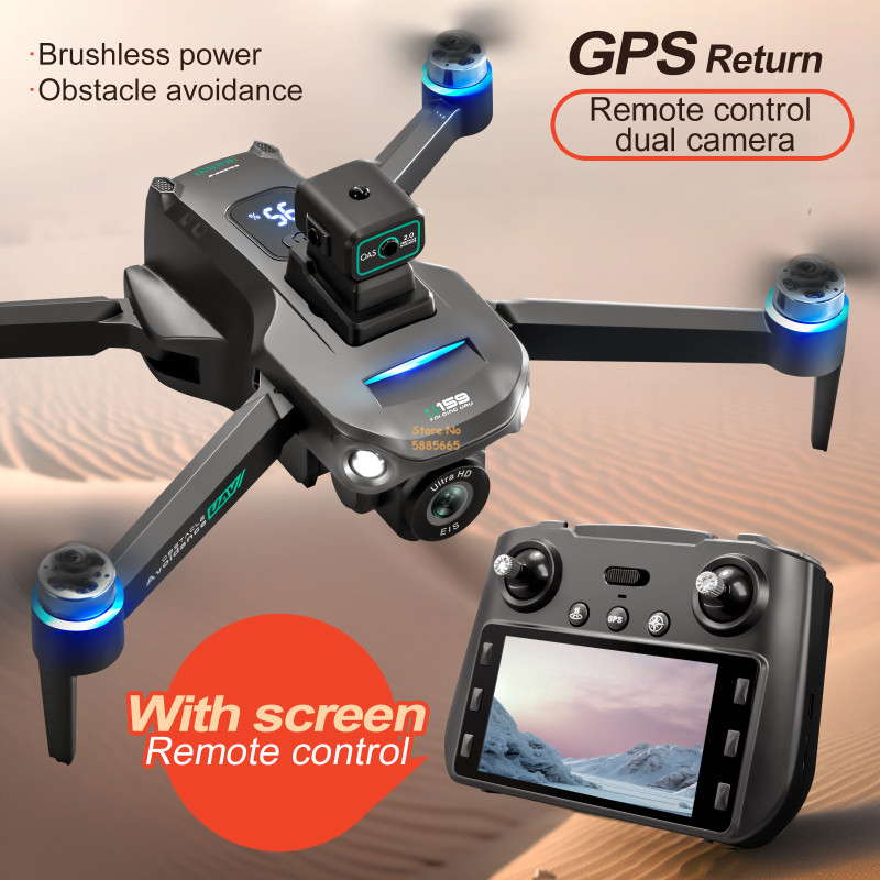 Drone Gps Module - 8K Cámara Dual 5G WIFI FPV