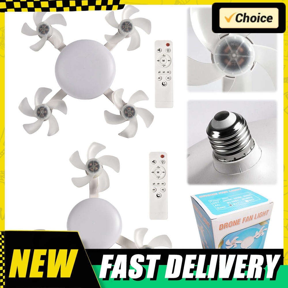 Drone Led Light - Ventilador de Techo con Luz LED