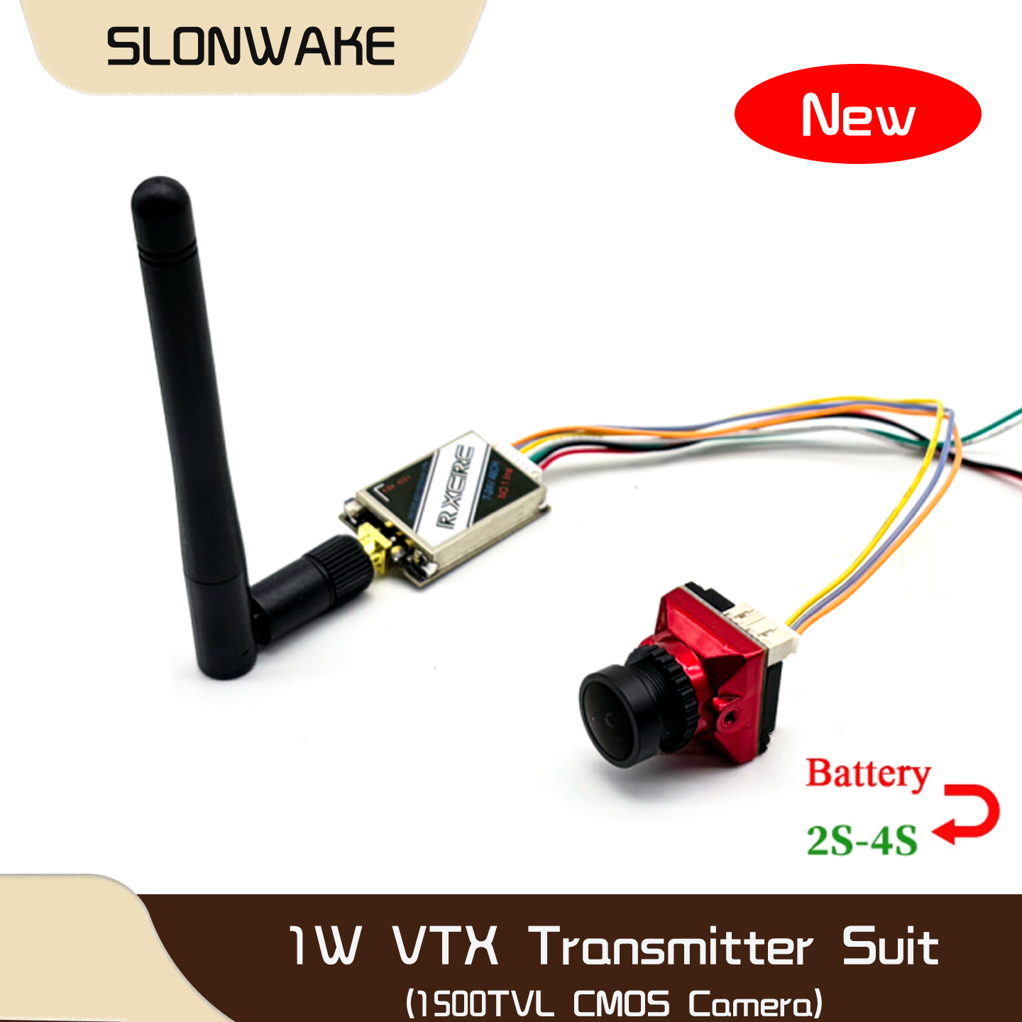 Drone Frame - Transmisor de Video Ajustable SLONWAKE 5.8G