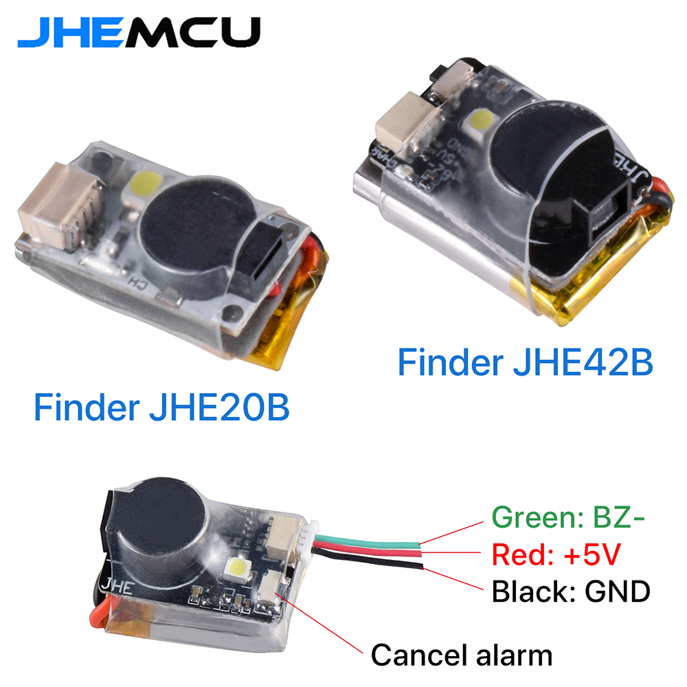 Drone Buzzer - JHEMCU JHE42B/JHE20B Finder Mini 5V rastreador