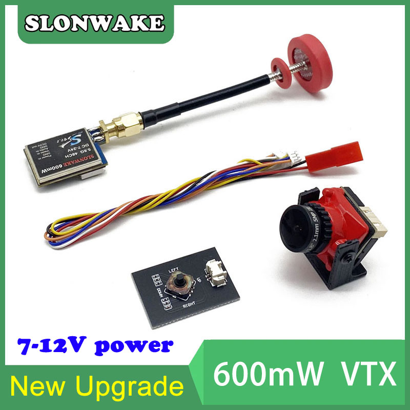 5,8G 48CH 600mW VTX-CAM ajusta - Drone Frame reseña y precio