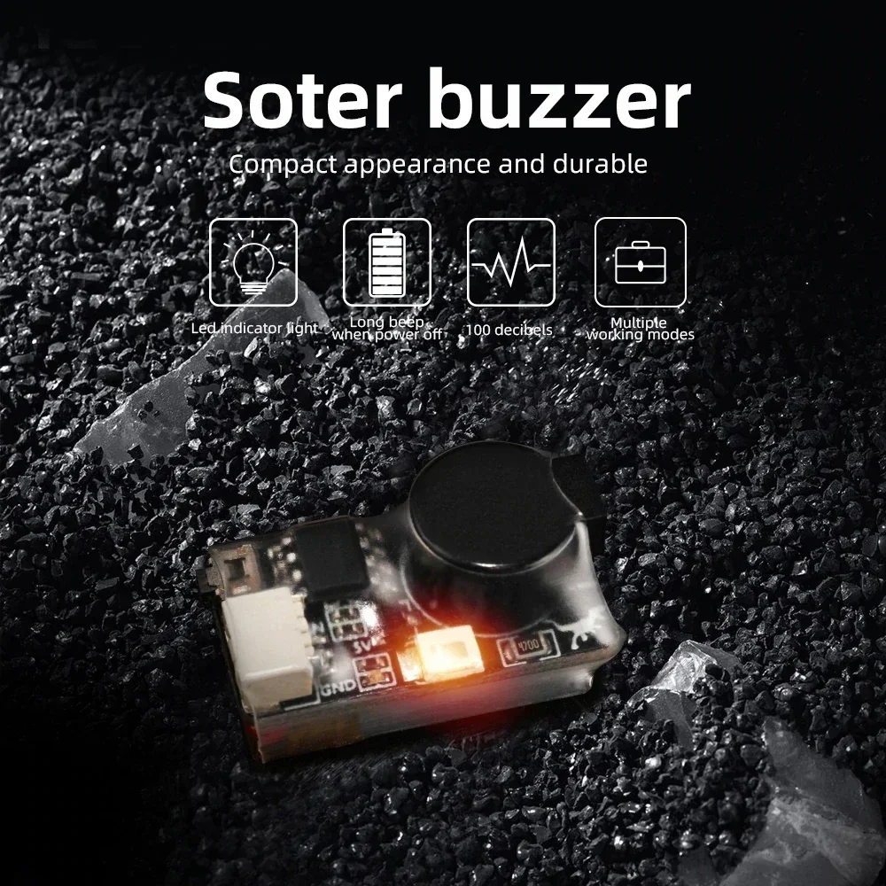 Buzzer de 100dB con LED para r - Drone Buzzer reseña y precio