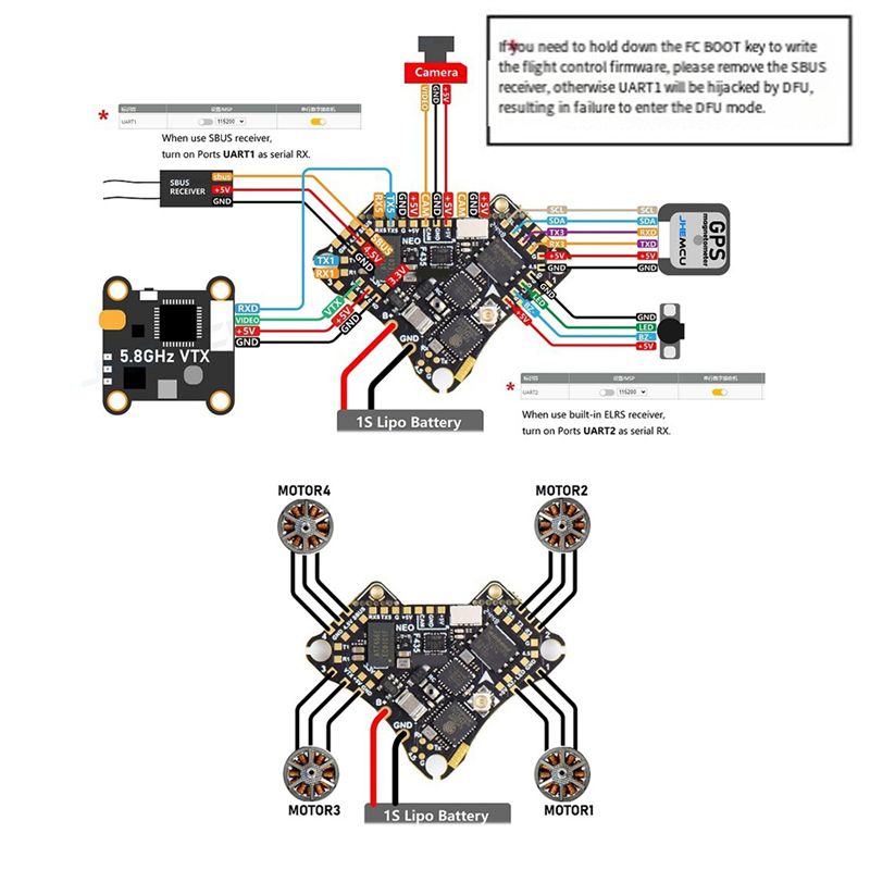 Controlador de vuelo FBIL-F435 - Drone Esc reseña y precio