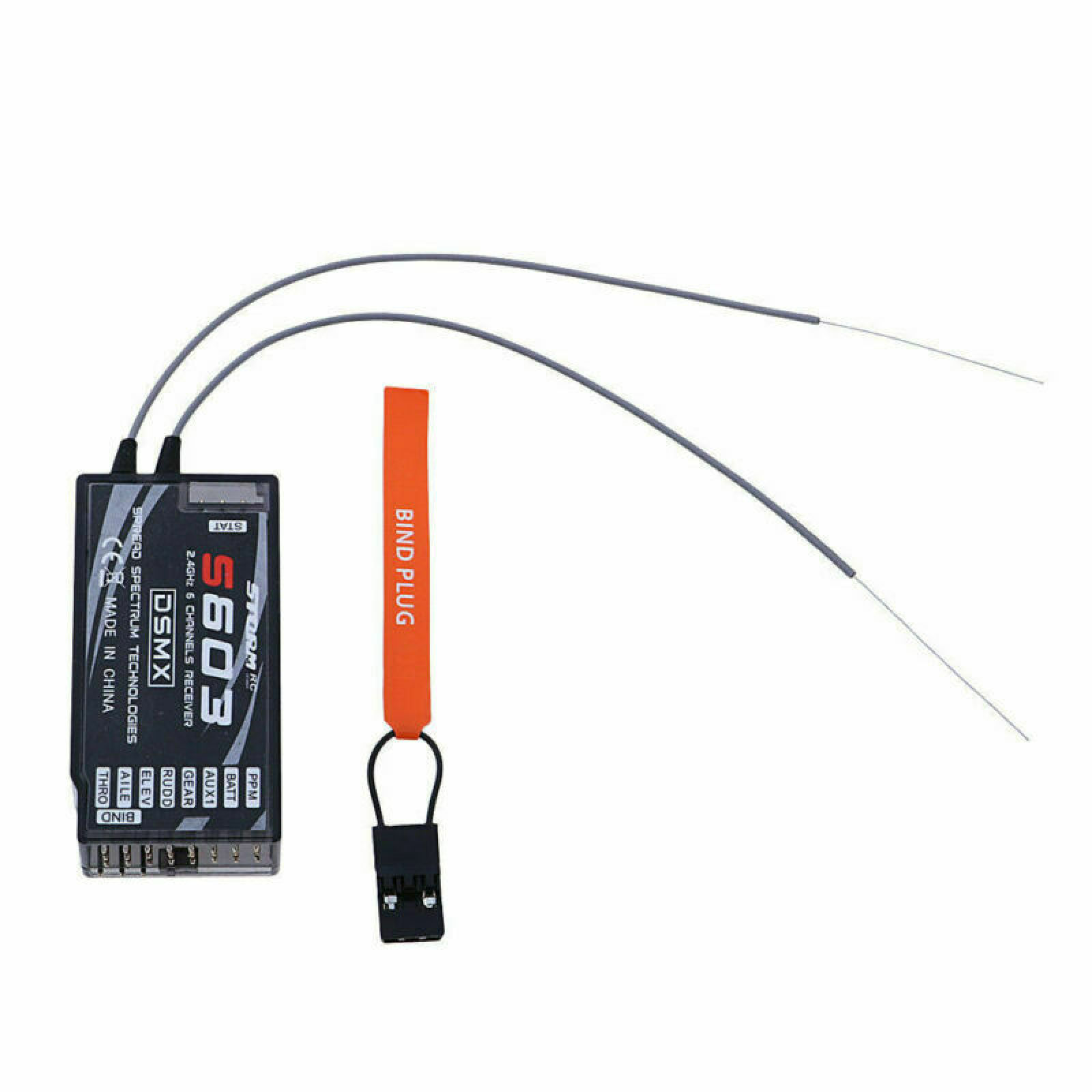 Receptor PPM S603 de 6 canales - Drone Antenna reseña y precio