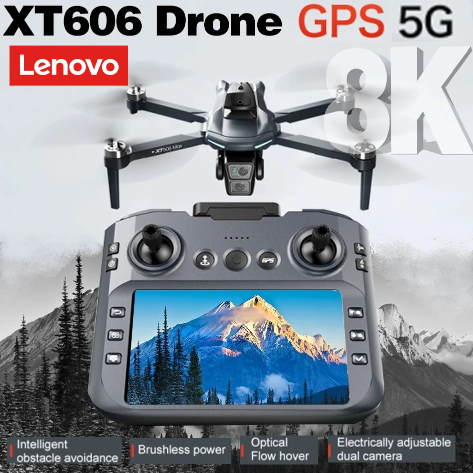 Dron Profesional Lenovo XT606  - Drone Gps Mount reseña y precio