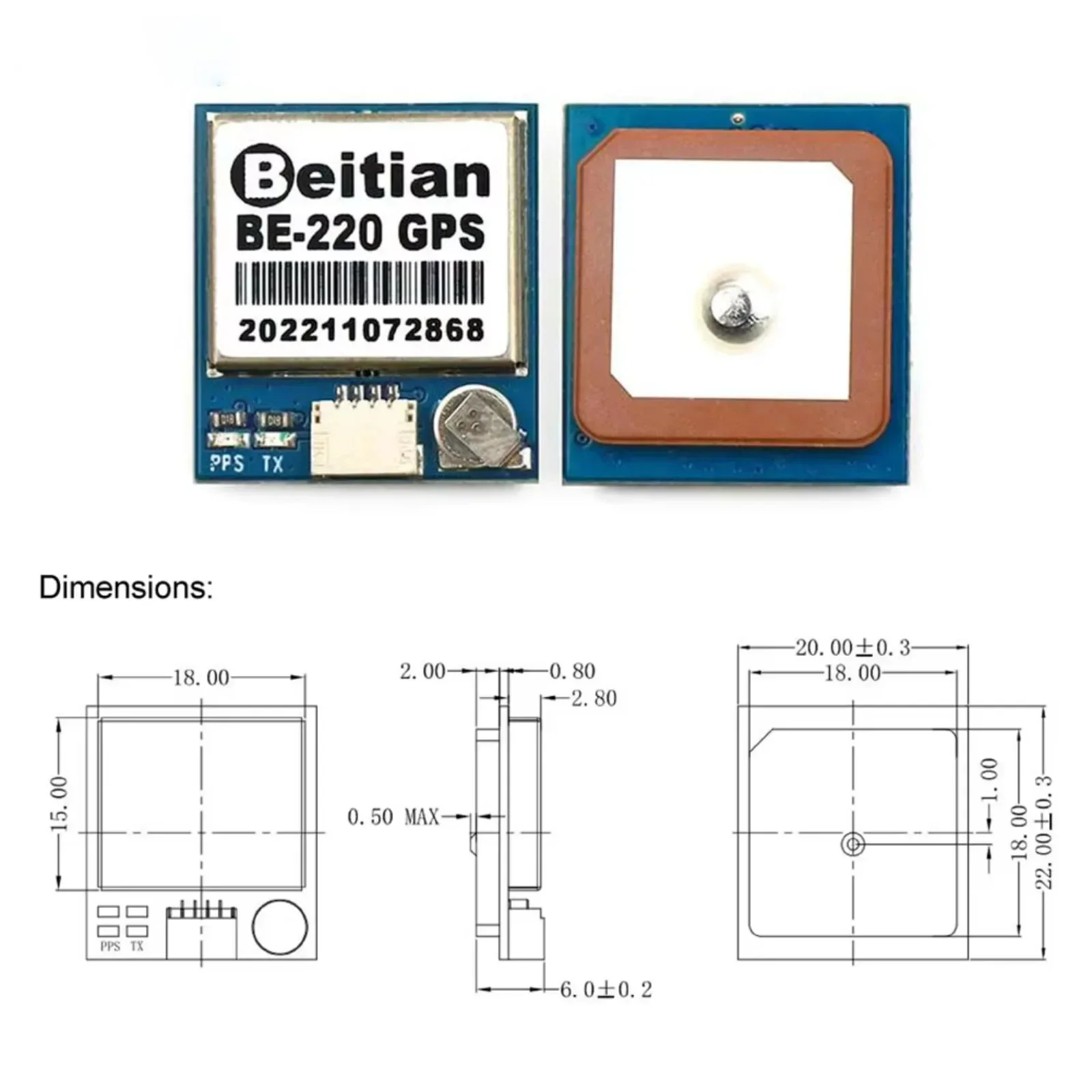 Módulo Receptor GNSS de Ultra  - Drone Gps Module reseña y precio