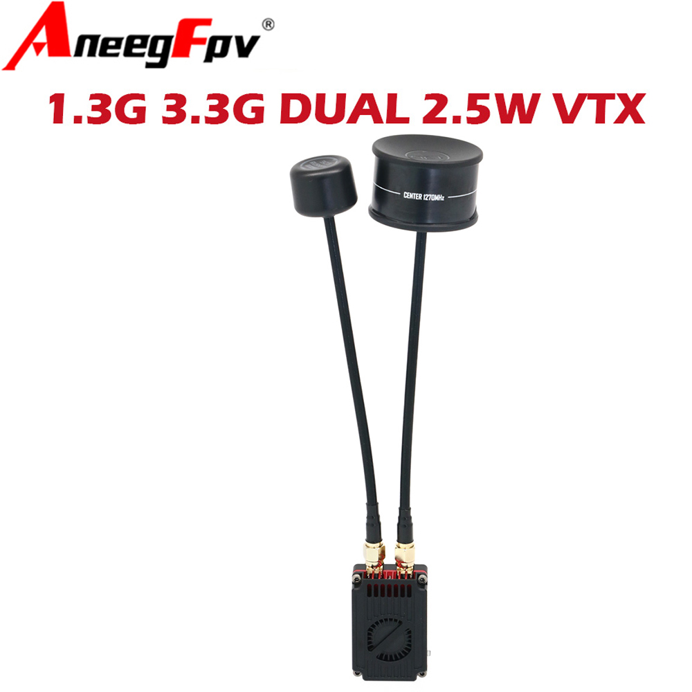 RUSH FPV 3.3G y 1.3G Transmiso - Drone Antenna reseña y precio