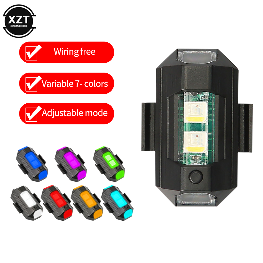 USB LED anticolisión Drone luz - Drone Led Light reseña y precio