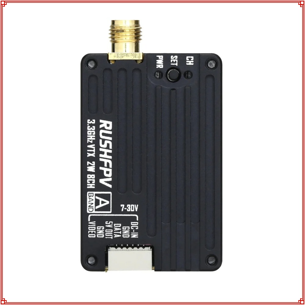 Nuevo Transmisor RUSHFPV 3.3G  - Drone Antenna reseña y precio