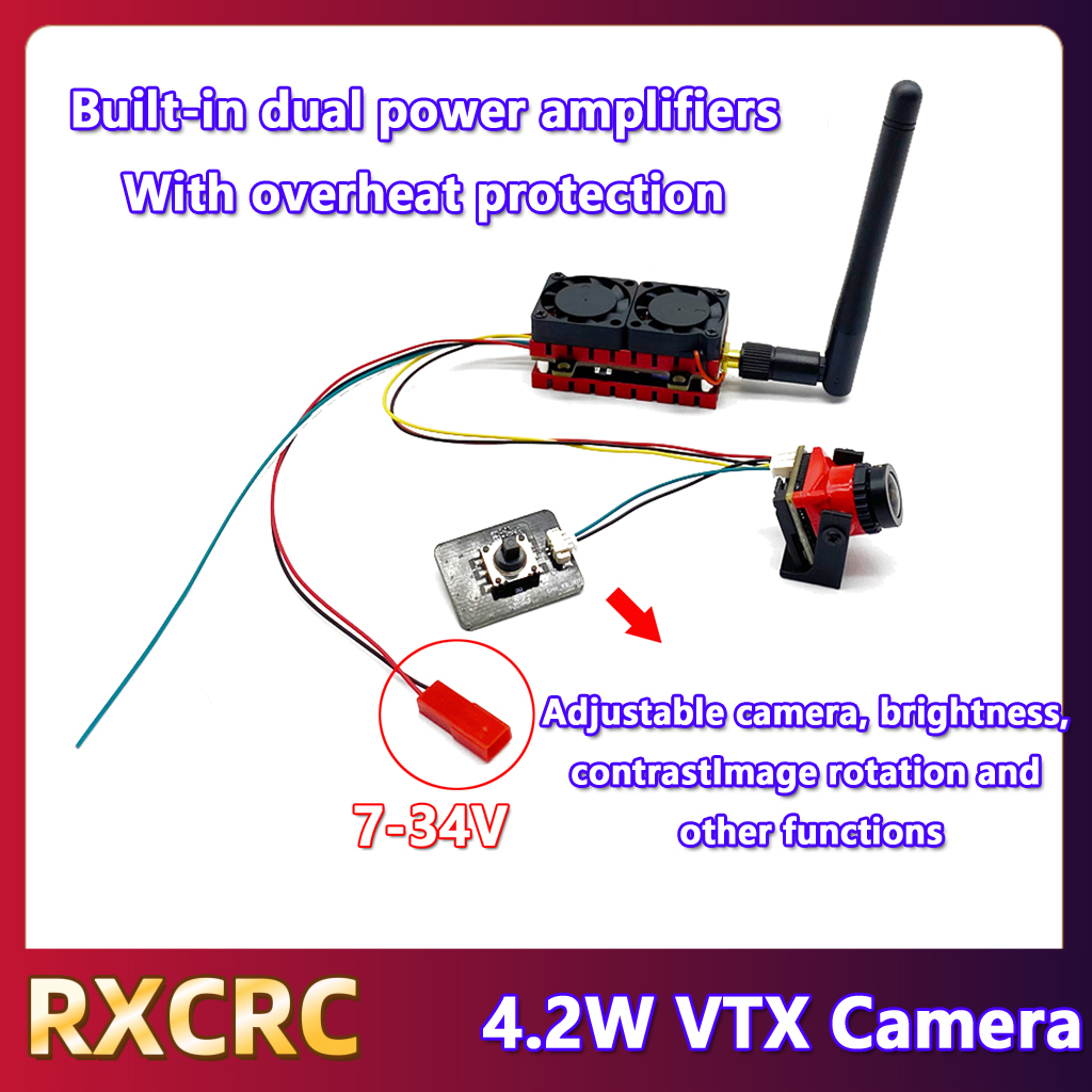 RXCRC 5,8G 48CH 4,2 W transmis - Drone Frame reseña y precio