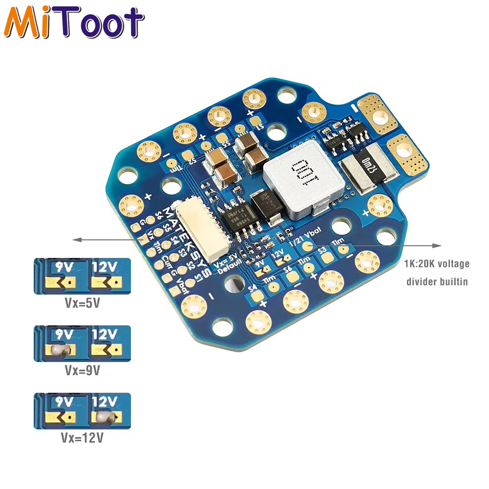 Mateksys PDB-HEX 12S Placa de  - Drone Power Distribution Board reseña y precio