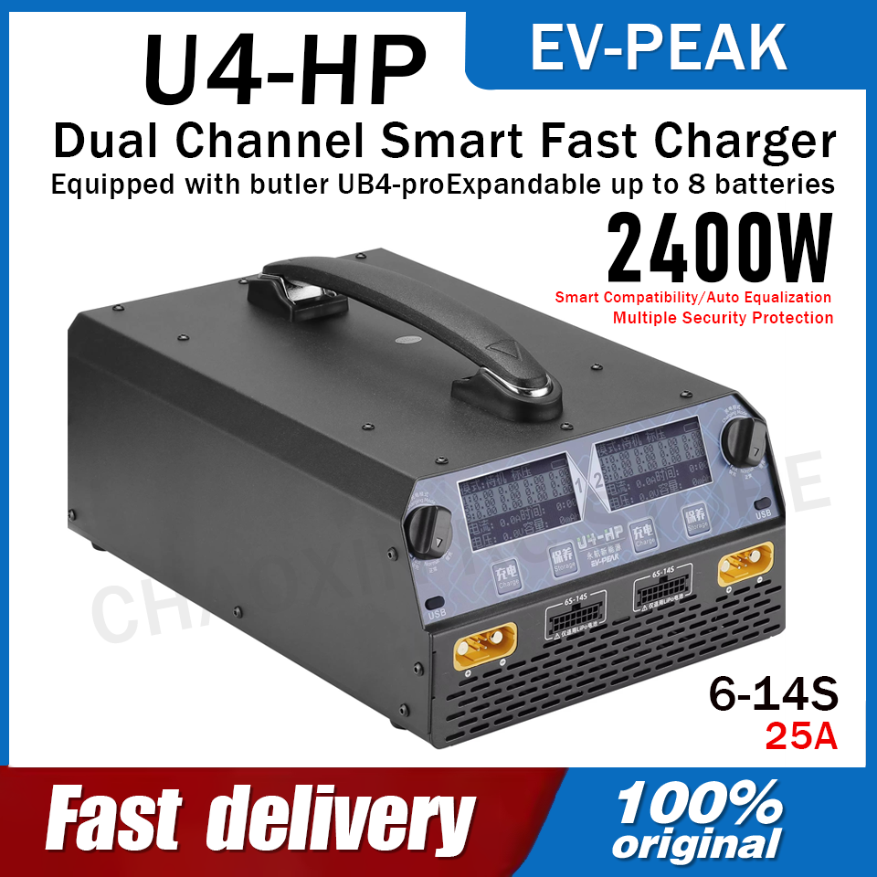Cargador de Baterías EV-PEAK U - Drone Charger reseña y precio
