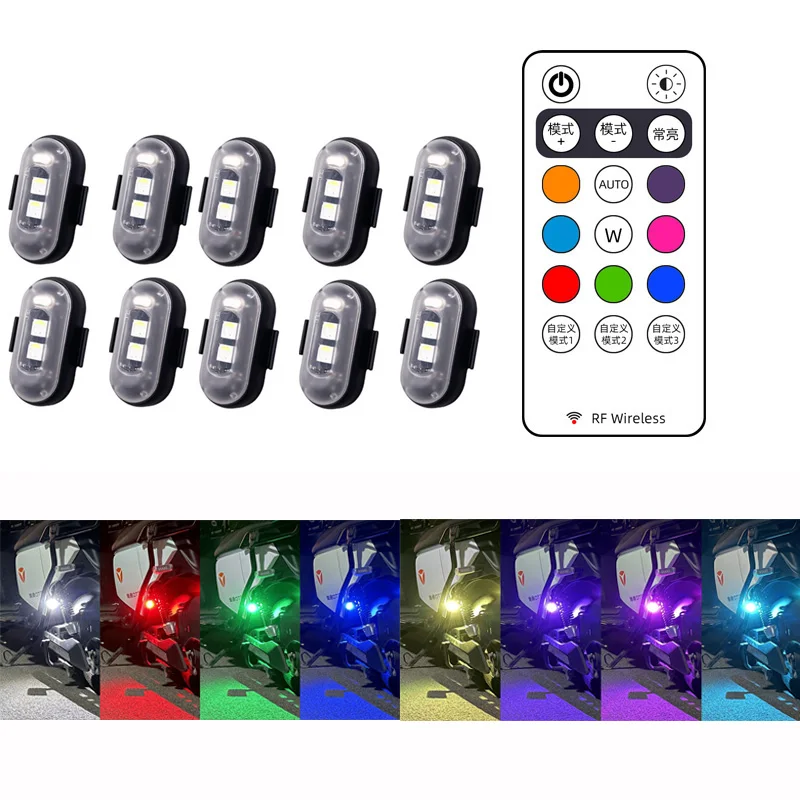 Luz estroboscópica con Control - Drone Led Light reseña y precio
