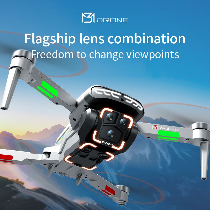Dron profesional M3 4K HD foto - Drone Gimbal reseña y precio