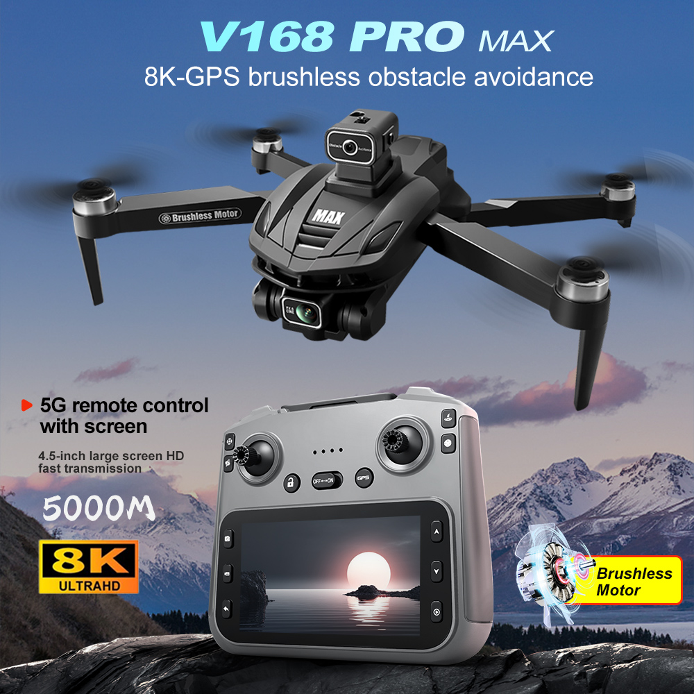 V168 PRO Max GPS Drone 8K Prof - Drone Gps Module reseña y precio