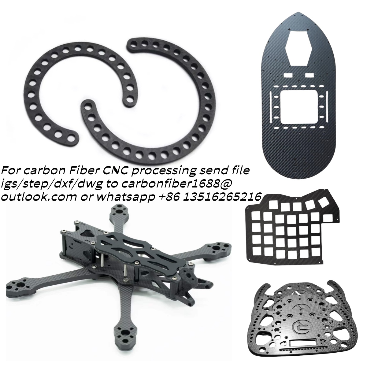 Lámina de Fibra de Carbono, Pa - Drone Arm reseña y precio