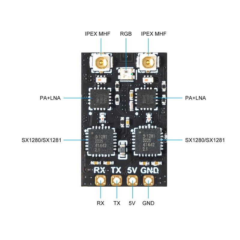 Receptor BETAFPV SuperD ELRS 2 - Drone Antenna reseña y precio