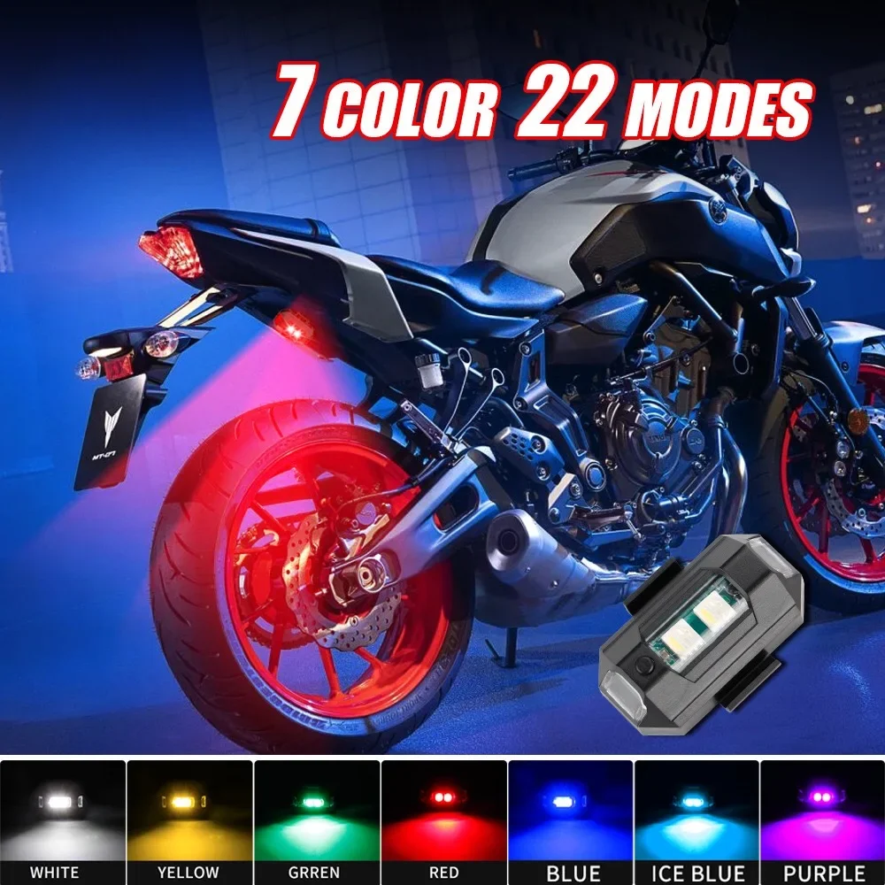 Luces para motocicleta, luz es - Drone Led Light reseña y precio
