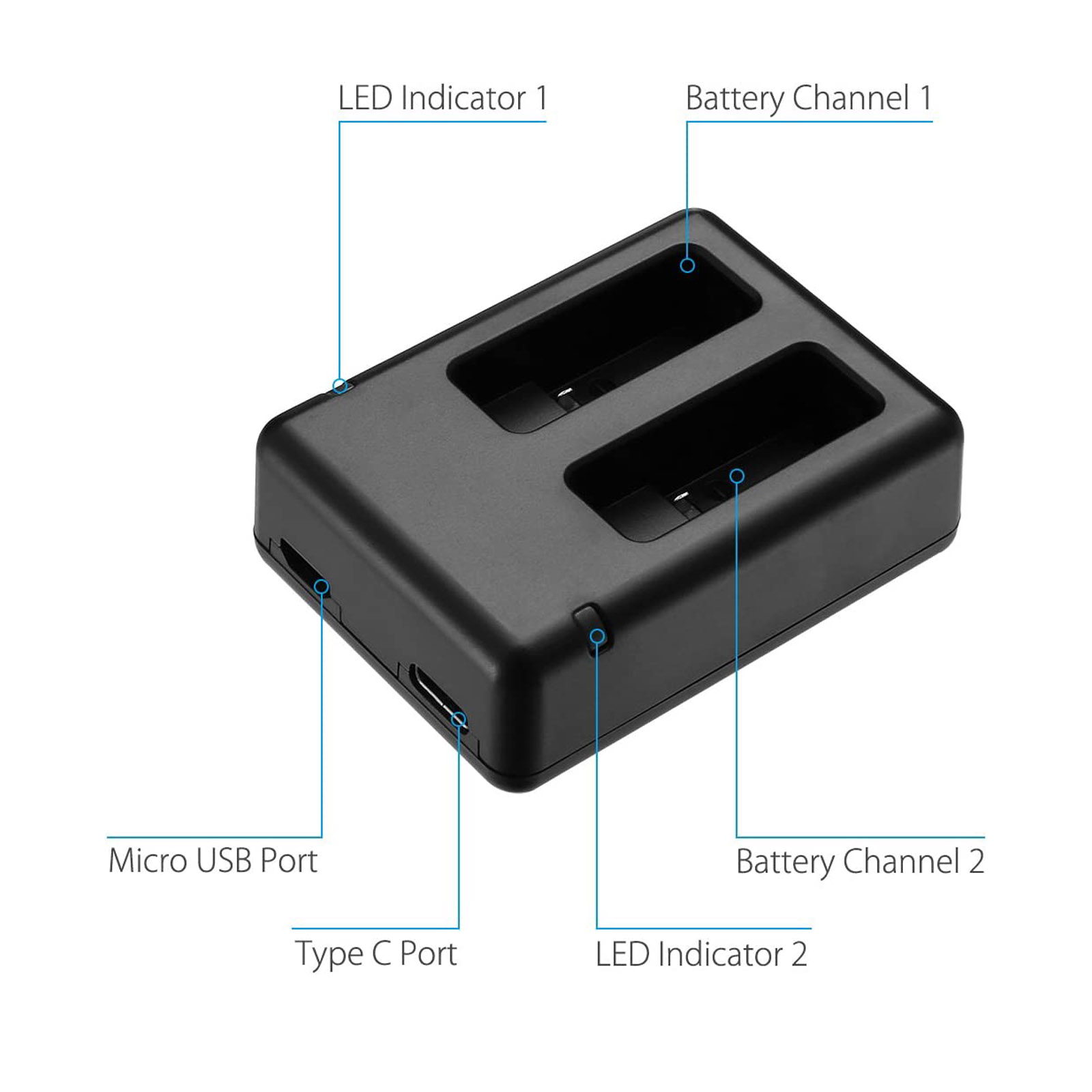 Adecuado para GOPRO Hero 5 car - Drone Battery reseña y precio