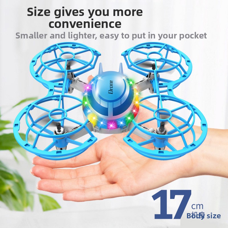 Mini Dron RC con Luces LED, Qu - Drone Led Light reseña y precio