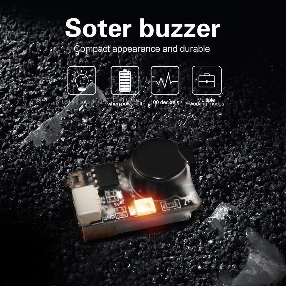 HGLRC Soter FPV Drone alarma z - Drone Buzzer reseña y precio