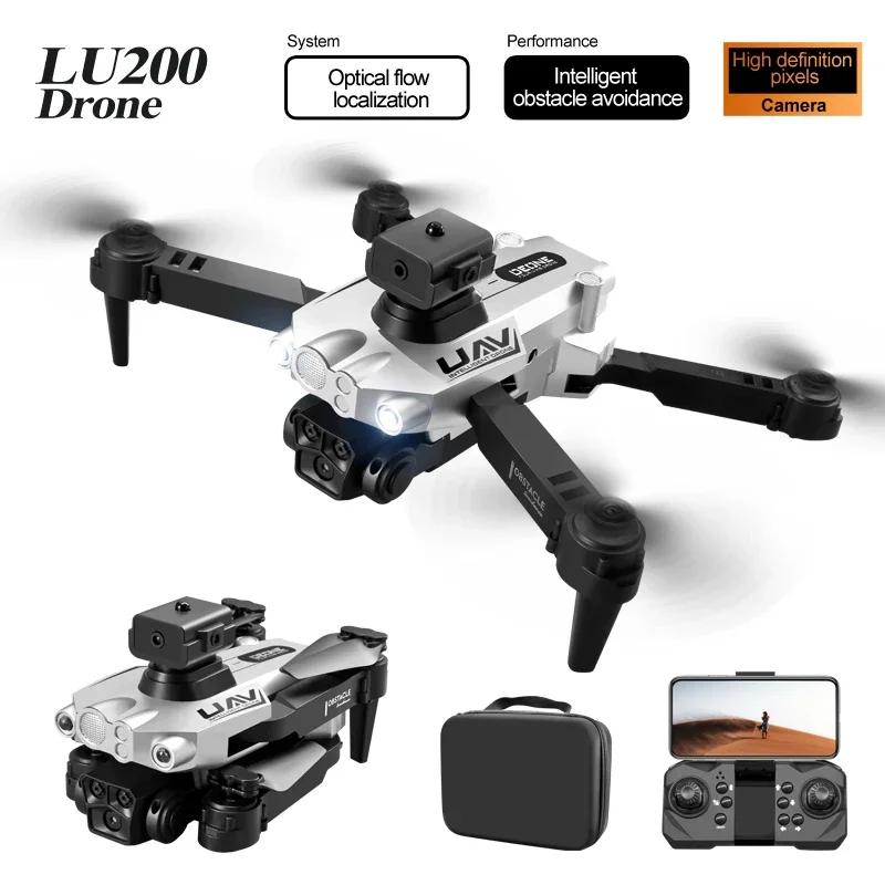 LU200 8K GPS Drone Triple cáma - Drone Gps Mount reseña y precio