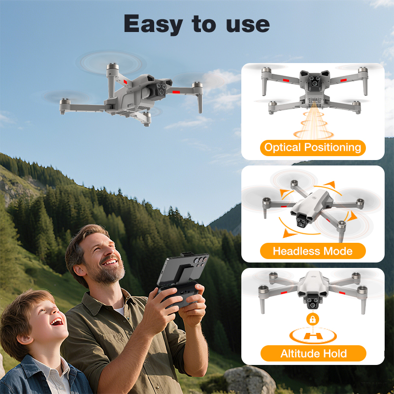 NUEVO Dron L017 Pro con Motor  - Drone Gimbal reseña y precio