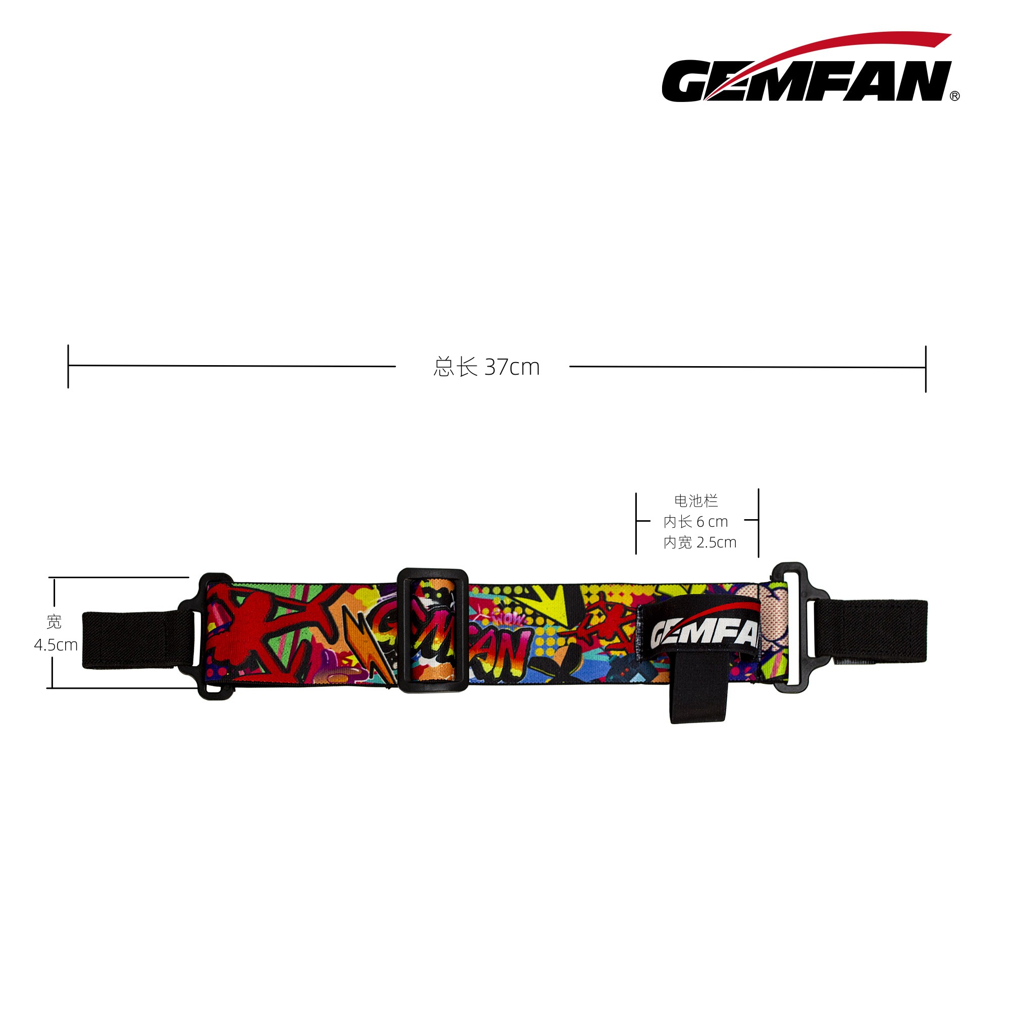 Correa para la Cabeza para Gaf - Drone Battery Strap reseña y precio