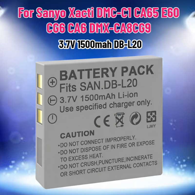 Batería DB-L20 de 3.7V y 1500m - Drone Battery reseña y precio