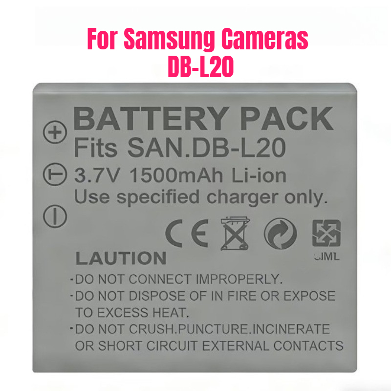 Batería DB-L20 de 3.7V y 1500m - Drone Battery reseña y precio