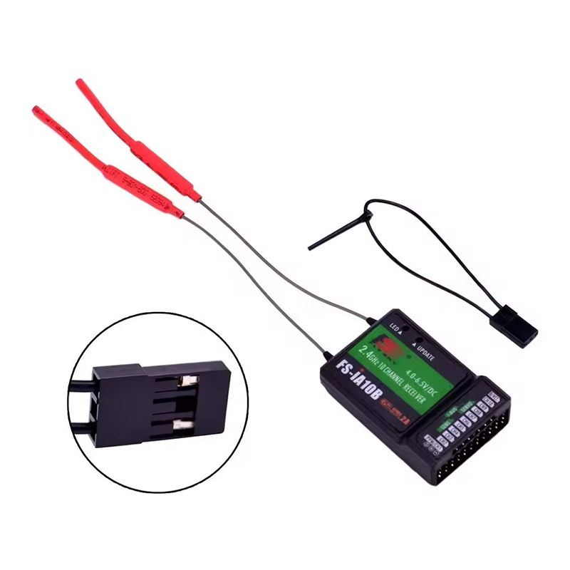 Receptor Flysky FS-iA10B 2.4G  - Drone Battery reseña y precio